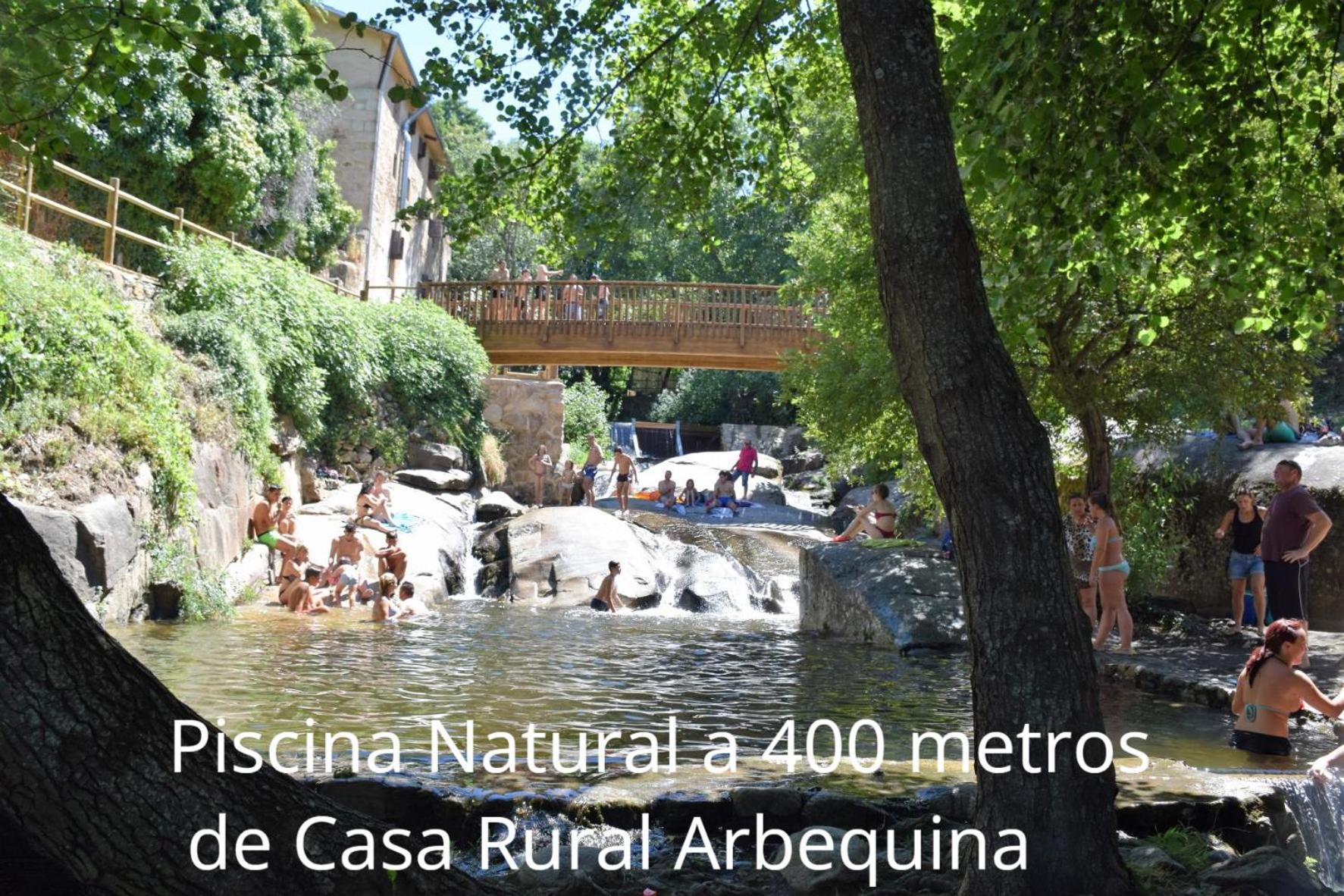 Casa Rural Arbequina-Piscina Natural A 100 Metros Casas del Monte Luaran gambar