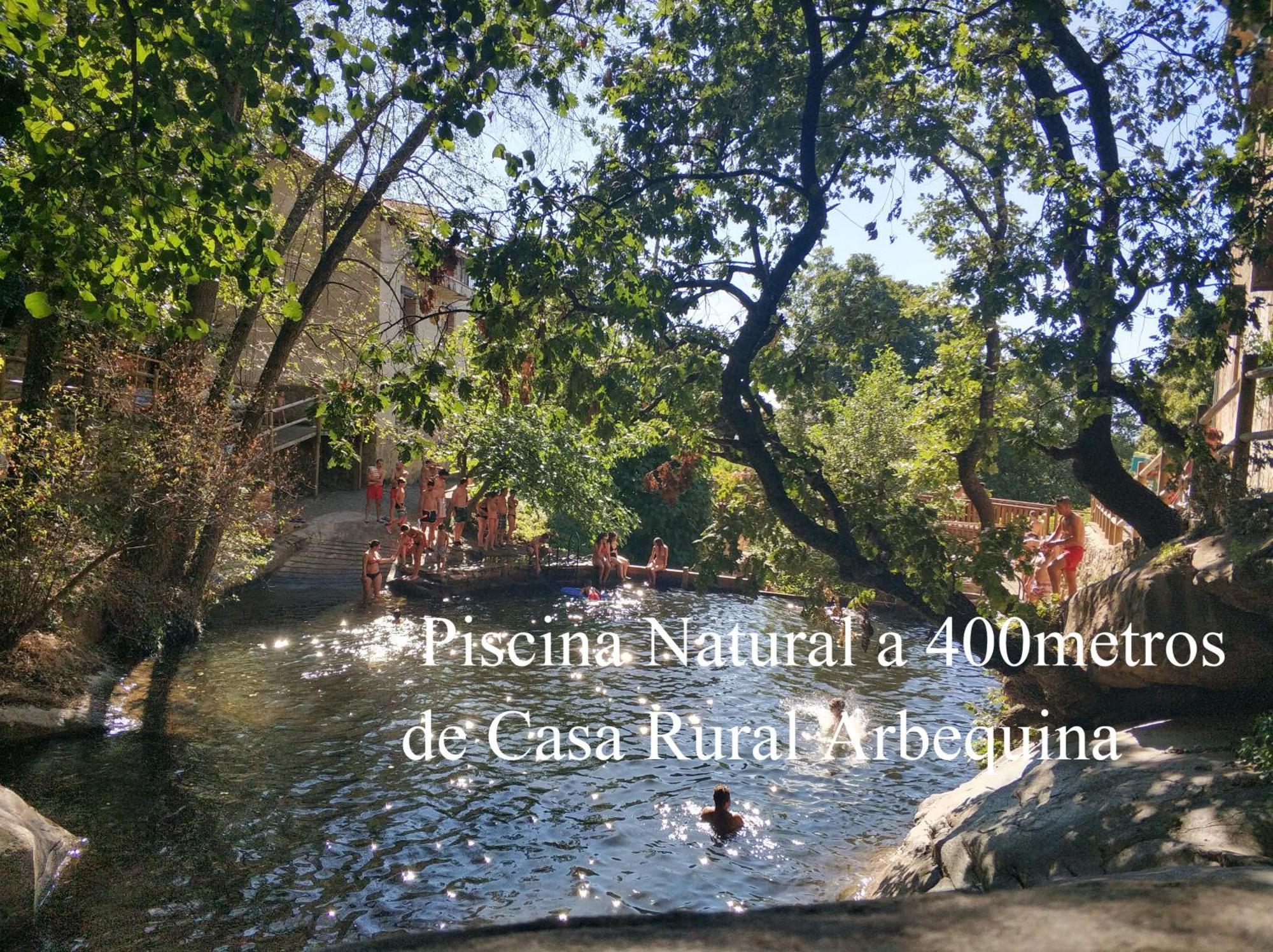 Casa Rural Arbequina-Piscina Natural A 100 Metros Casas del Monte Luaran gambar